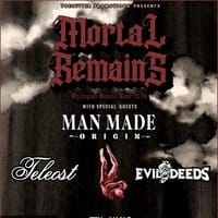 Mortal Remains - Man Made Origin - Teleost - Evil Deeds